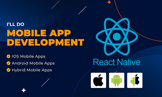 Gig Preview - Do mobile app development using react native for android, ios