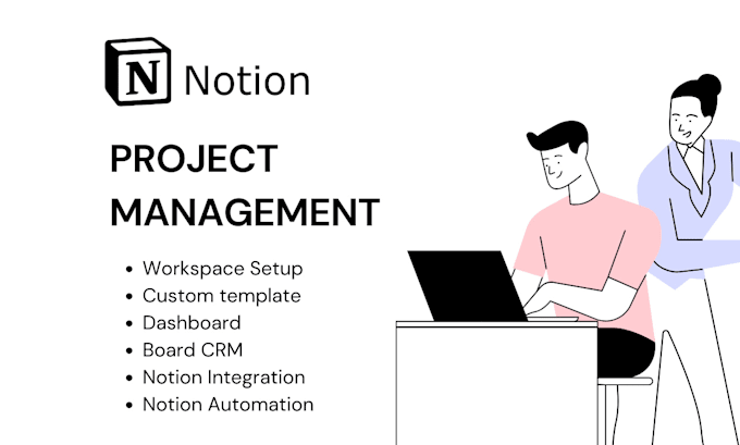 Bestseller - design notion template notion automation formula website for your productivity