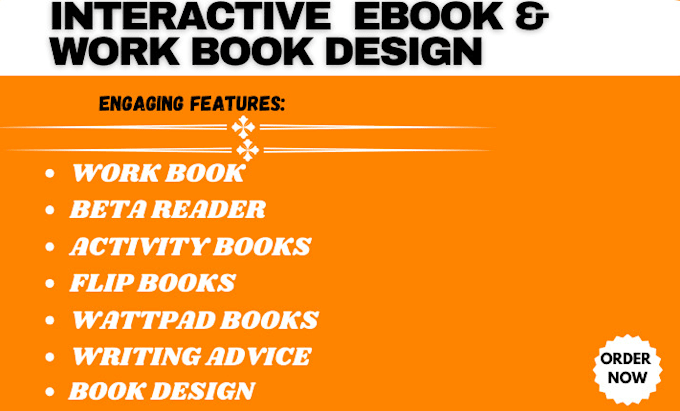 Gig Preview - Design interactive PDF ebooks  fillable books workbooks and journal