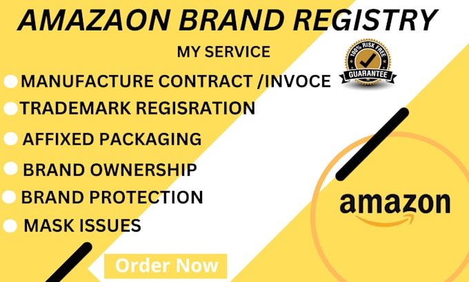 Gig Preview - Do amazon brand registry setup and protection for your business