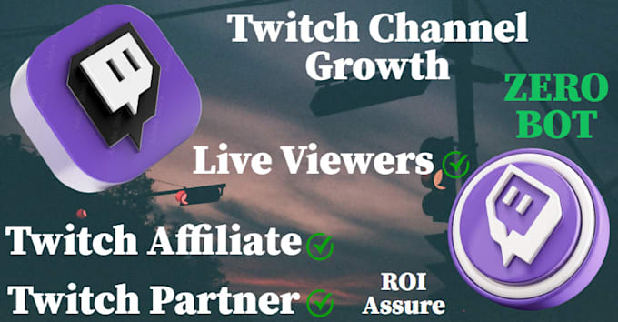 Gig Preview - Run effective twitch channel ads campaign to get massive live viewers audience