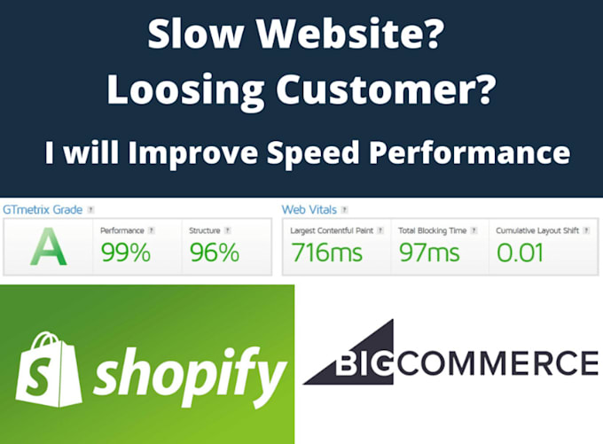 Gig Preview - Do shopify speed optimization on pagespeed and increase up store website score