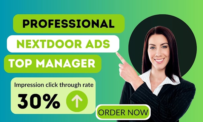 Gig Preview - Do nextdoor ads as your nextdoor ads manager for nextdoor ads nextdoor expert