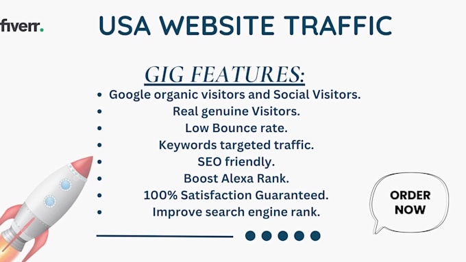 Gig Preview - Drive USA organic pageviews and targeted audience