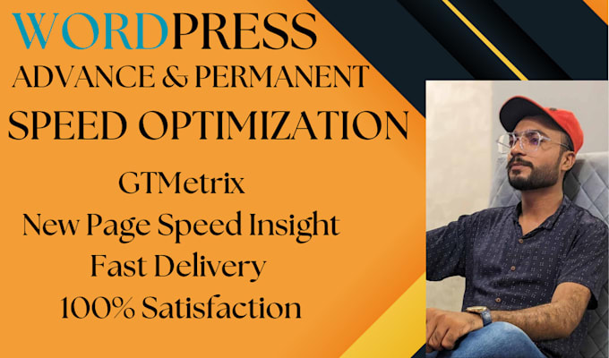 Gig Preview - Do speed up and optimization your wordpress website