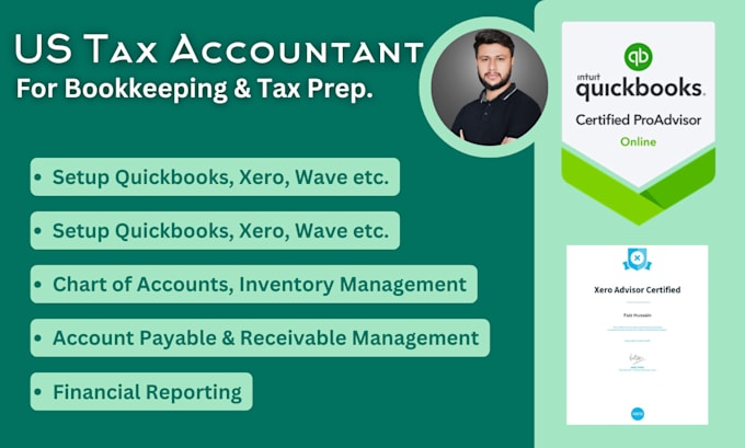 Bestseller - quickbooks setup and bookkeeping by us tax accountant