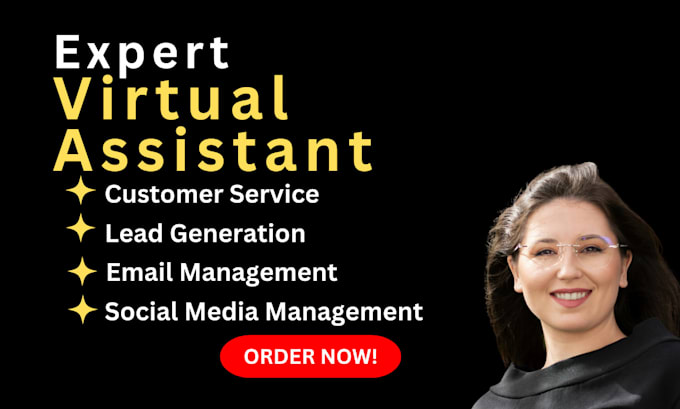 Gig Preview - Be your customer support virtual assistant