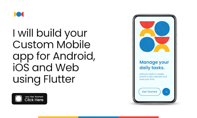 Gig Preview - Develop mobile android ios and web app with flutter