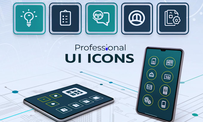 Gig Preview - Create professional UI icons for mobile apps and websites