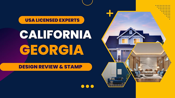 Gig Preview - Review stamp as licensed civil and structural engineer in california and georgia