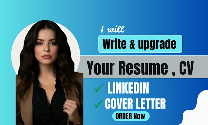 Gig Preview - Art resume writing, rewrite, CV, cover letter  linkedin optimization service