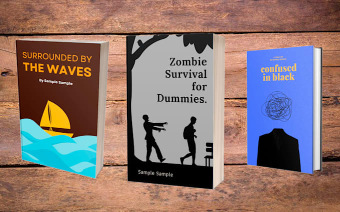 Bestseller - design the cover of your book in 2d and 3d