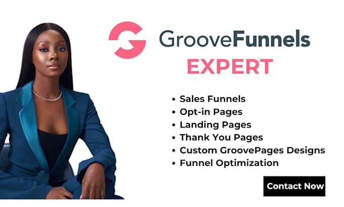 Gig Preview - Groove funnel groovepages landing page sales funnel groove funnels groovefunnels