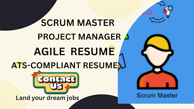 Gig Preview - Build an impressive scrum master or project manager resume