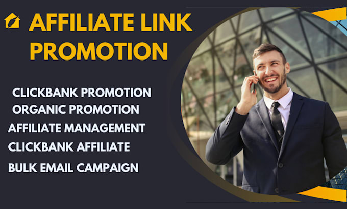 Gig Preview - Do affiliate marketing to recruit top affiliates for your brand