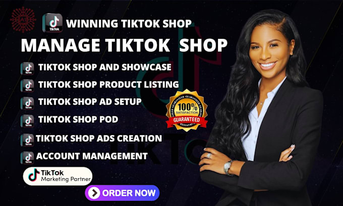 Gig Preview - Setup your tiktok shop, affiliate marketing and tiktok ads