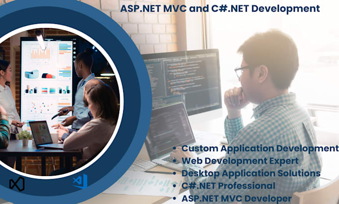 Gig Preview - Develop web and desktop applications using asp mvc, c sharp