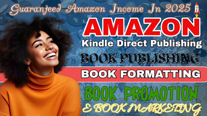 Gig Preview - Do amazon KDP ads book publishing children ebook marketing kindle