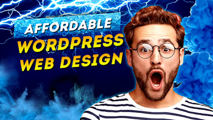 Gig Preview - Do affordable wordpress website design for small businesses