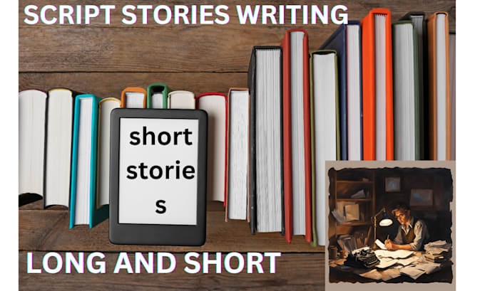 Gig Preview - Write real long and short script stories for you