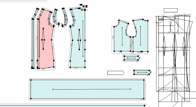 Gig Preview - Do your clothing pattern with cad richpeace patternmaking