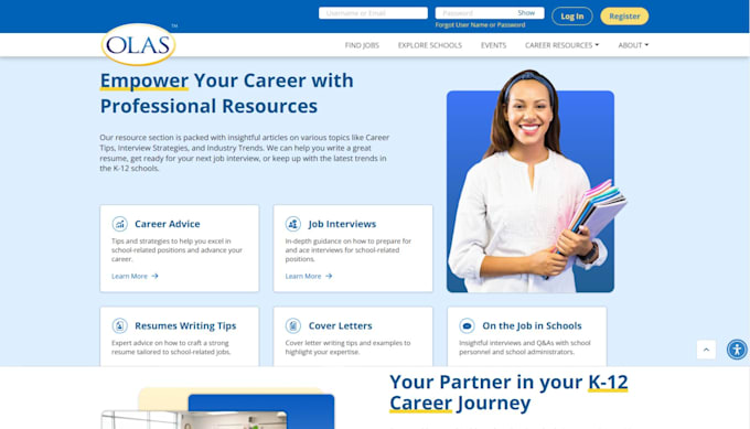 Gig Preview - Build recruitment website, job board website, job hiring, job portal website