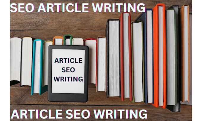 Gig Preview - Do real SEO article writing, blog posts and content writing