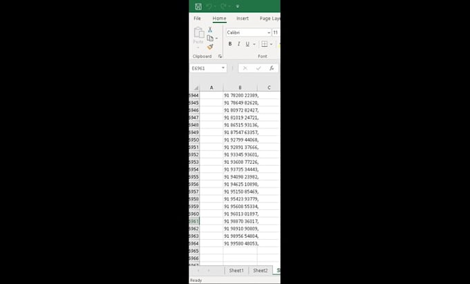 Gig Preview - Extract whatsapp groups numbers in a excel sheet