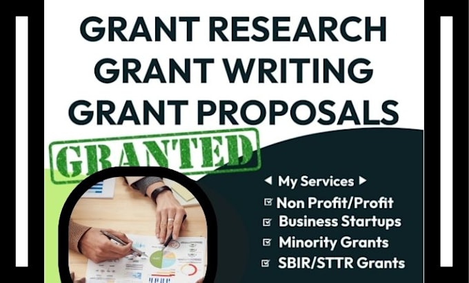 Gig Preview - Write grant proposals business plans research submission 501c3