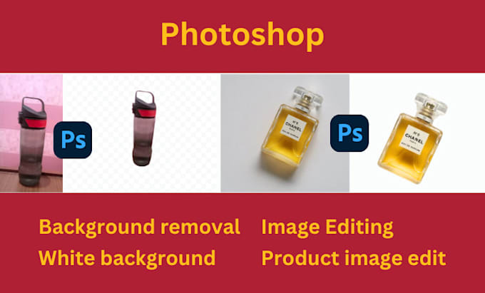 Gig Preview - Do background removal work in photoshop