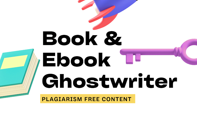 Gig Preview - Be your ebook ghostwriter, ebook writer, and book ghostwriter