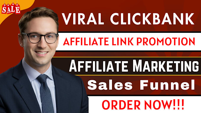 Gig Preview - Do viral clickbank affiliate link promotion, affiliate marketing link promotion