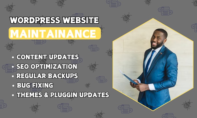 Bestseller - do wordpress website maintenance, customization, bug fix, support and update