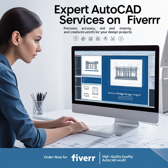 Gig Preview - Create 2d and 3d cad designs using autocad, revit,and solidworks