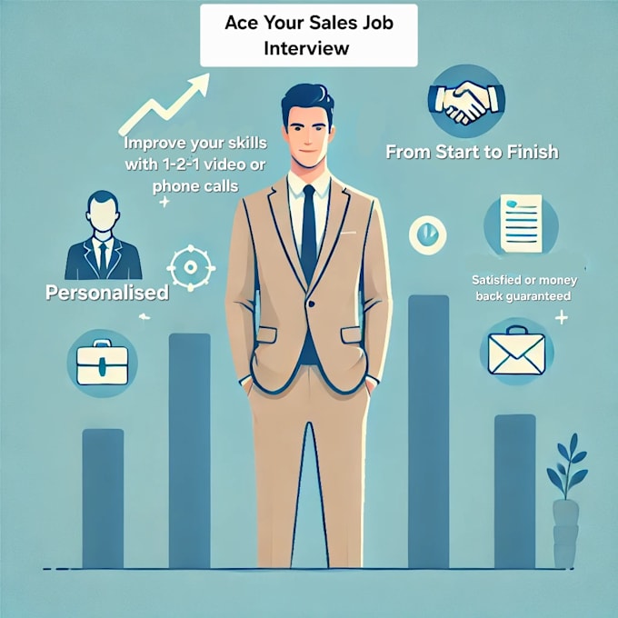 Gig Preview - Help you ace your sales interview with proven techniques