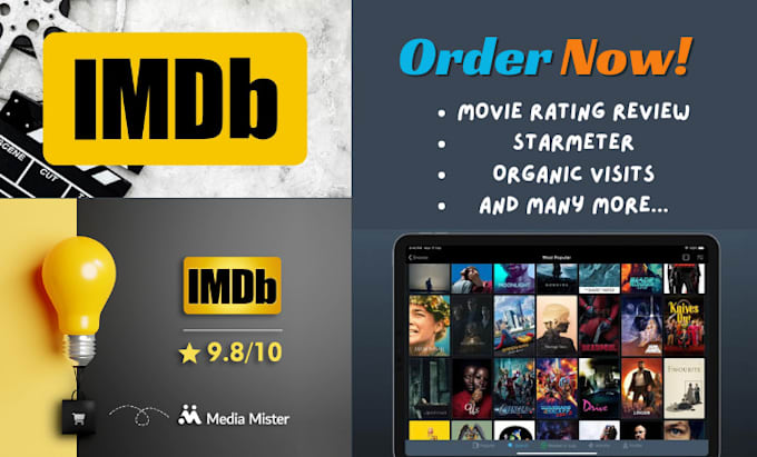 Gig Preview - Promote starmeter and rate your movie on imdb