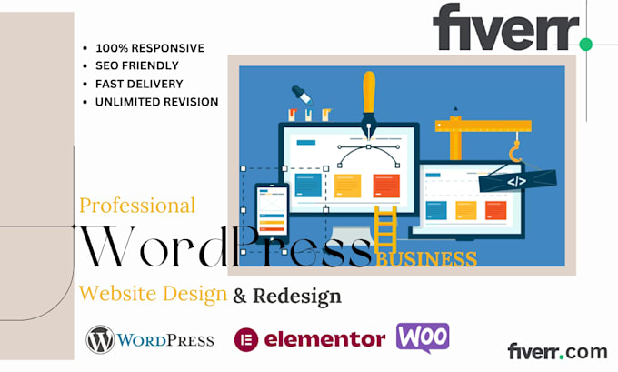 Bestseller - wordpress business website design with elementor