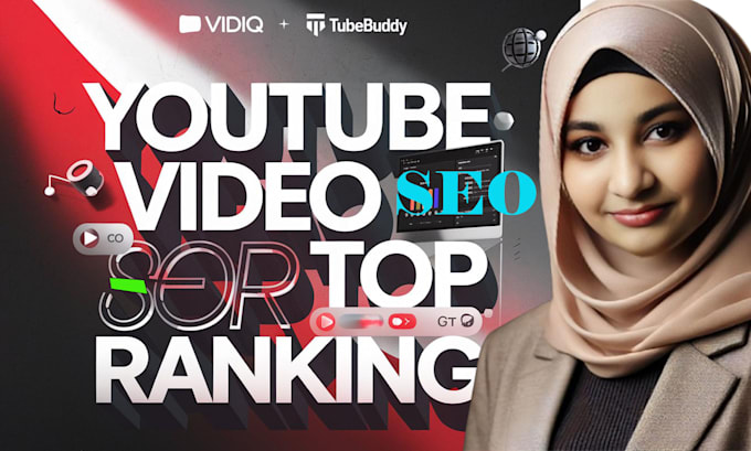 Gig Preview - Be your  best  youtube video SEO expert for top ranking