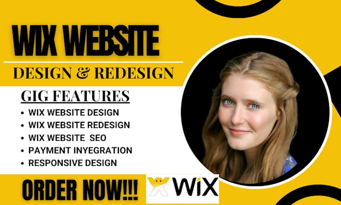 Gig Preview - Wix website redesign wix website design wix studio wix ecommerce or online store