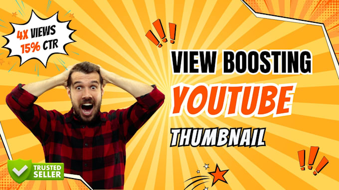 Gig Preview - Design miniature, viral, professional youtube thumbnail