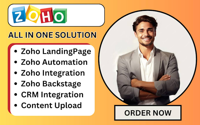 Bestseller - zoho landing page zoho sites zoho backstage zoho commerce store zoho form