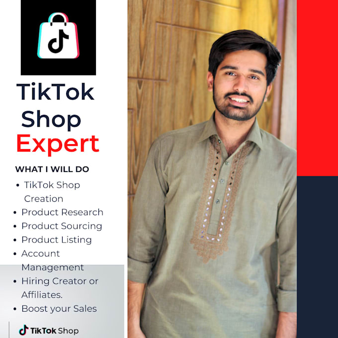 Gig Preview - Setup tik tok shop, tiktok ads, and do tiktok marketing