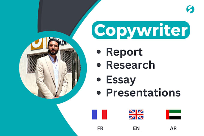 Gig Preview - Write and rewrite reports, research, and summaries in arabic