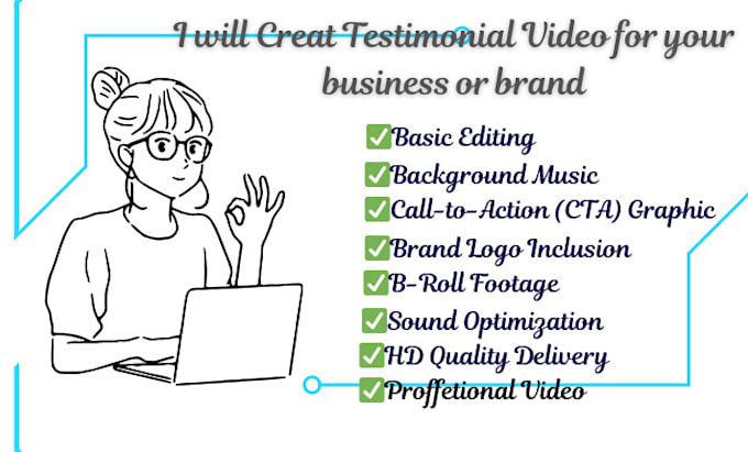 Gig Preview - Creat testimonial video for your business or brand