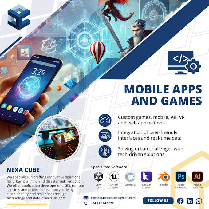 Gig Preview - Develop custom mobile apps and games for your needs