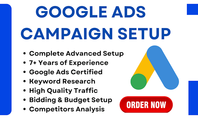 Gig Preview - Setup and manage your successful google ads PPC campaign