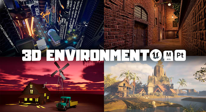 Bestseller - make you a realistic 3d environment