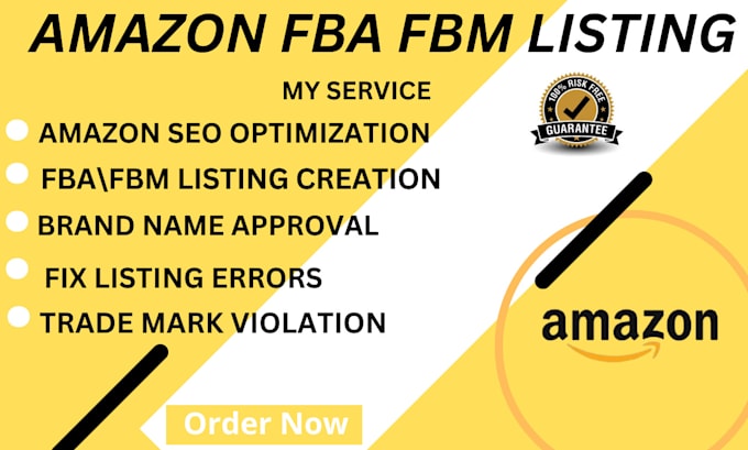 Gig Preview - Do amazon fba and fbm product listing optimization boost sales and visibility