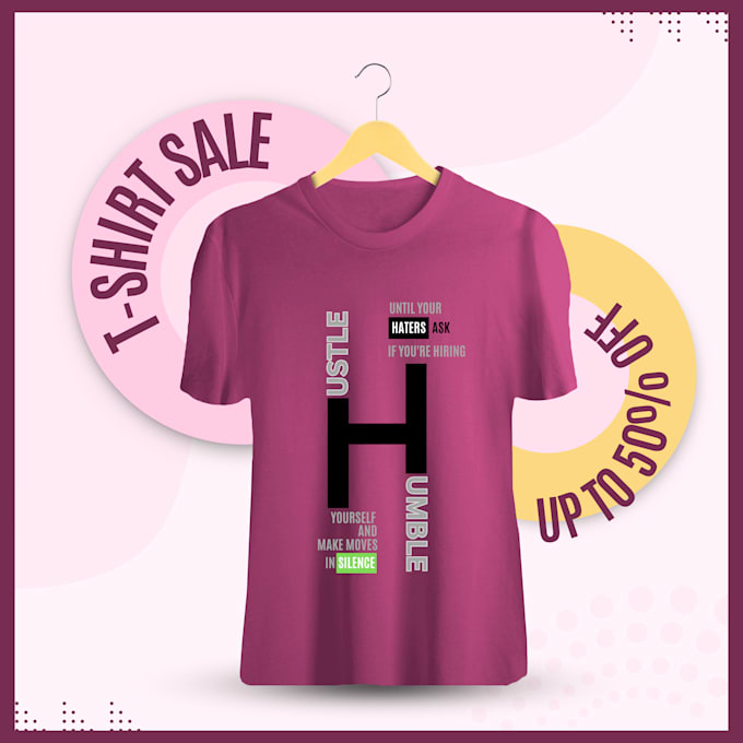 Bestseller - professional minimalist custom typography tshirt design