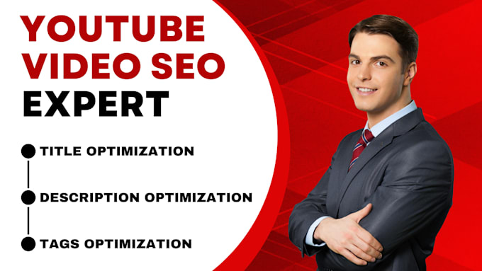 Gig Preview - Be the best youtube video and channel SEO for top ranking